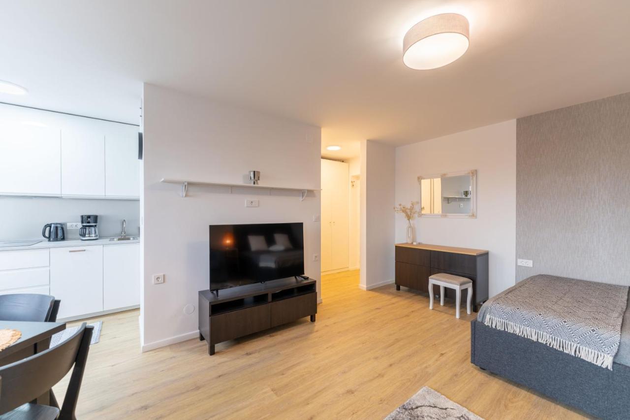 Elegant Tour As Studio Gilly With Open Views And A Balcony In The Center 류블랴나 외부 사진